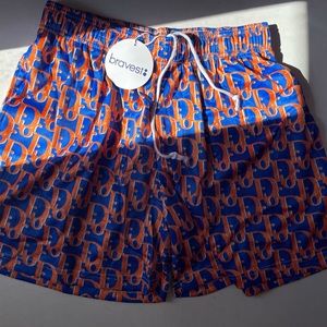 Bravest Studios SS21 Dior Oblique New York Knicks Shorts Sz XXL